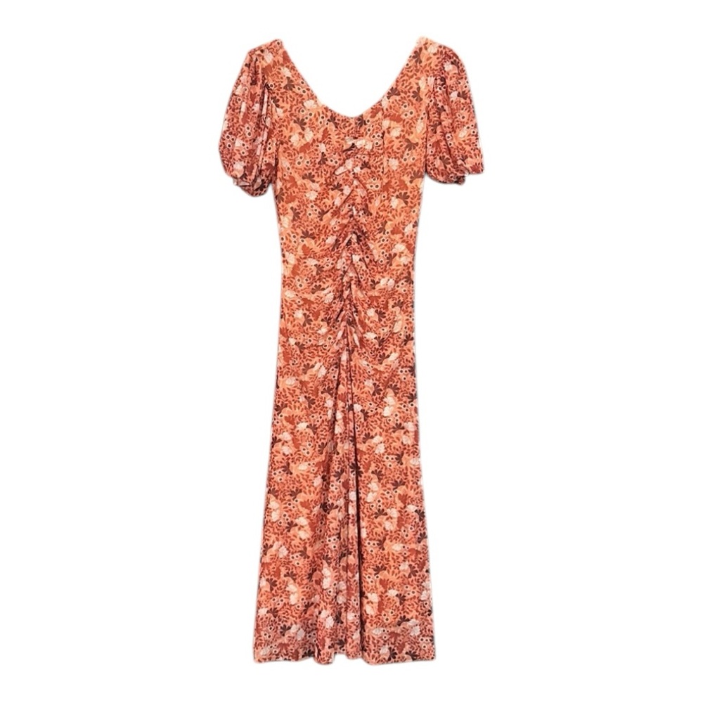 Draper James Mindy Midi Dress in Stretch Mesh Size Medium - Picture 5 of 13
